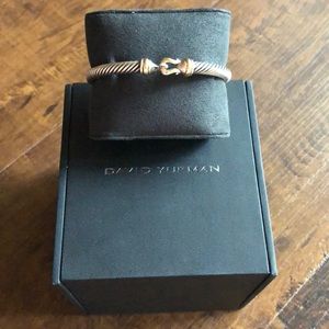 David Yurman: 5mm Sterling Silver Buckle Bracelet